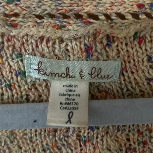 Gorgeous Kimchi Blue Button-Up Sweater - Picture 4 of 5